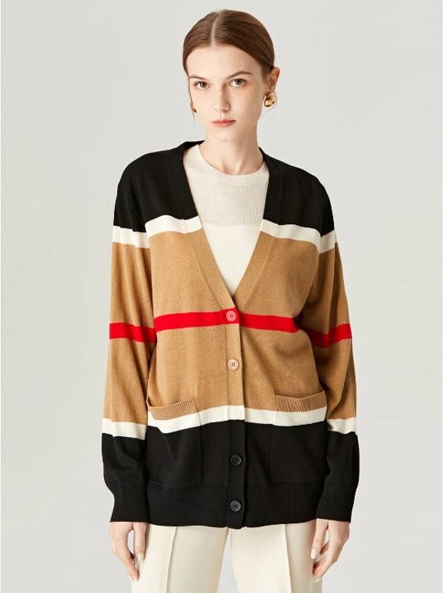 Cashmere Silk Cardigan XS - BURBERRY - BALAAN 4