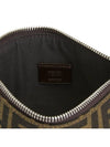 After FF Jacquard Cross Bag Brown - FENDI - BALAAN 8