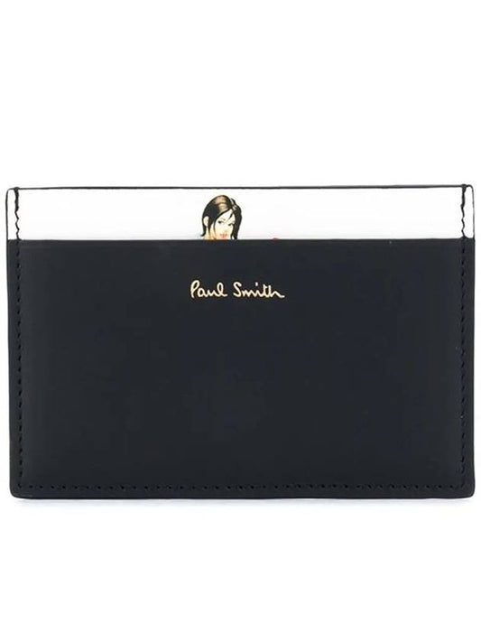 Naked Lady Print Card Wallet Black - PAUL SMITH - BALAAN 2