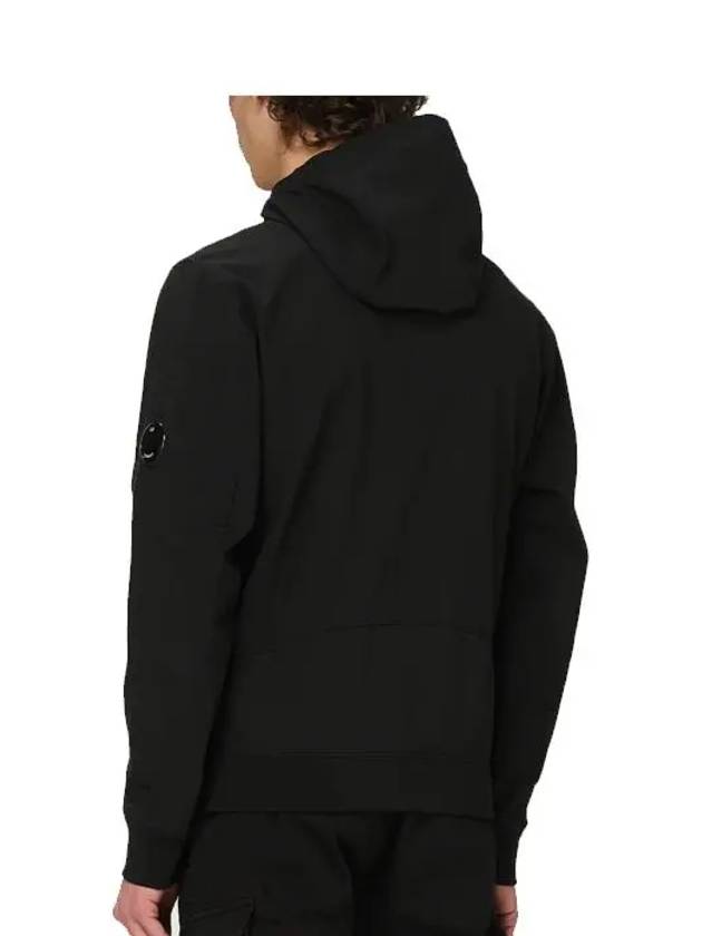 Shell R Hooded Jacket Black - CP COMPANY - BALAAN 7