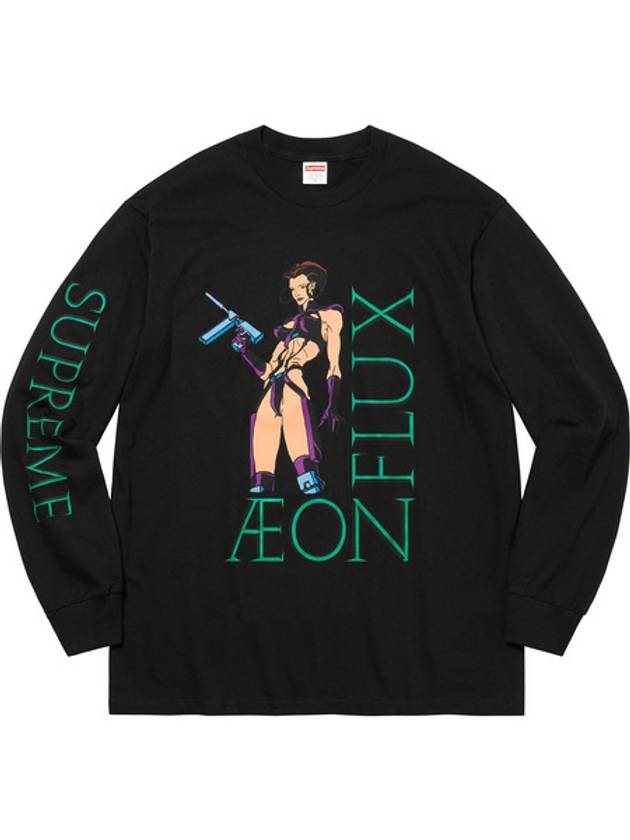 AEON FLUX L S TEE BLACK - SUPREME - BALAAN 1