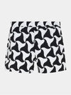 Bottega Veneta Print Tech Triangle Swim Shorts White Black - BOTTEGA VENETA - BALAAN 2