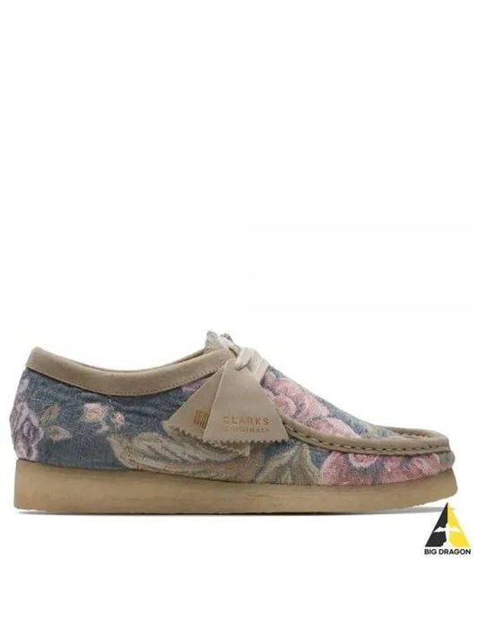 Wallaby Print Loafers Gray Floral - CLARKS - BALAAN 2