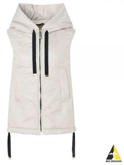 Greengo Water Repellent Padded Vest White - MAX MARA - BALAAN 2