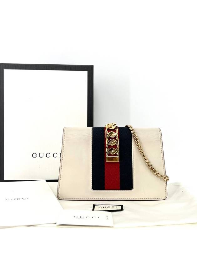 Sylvie mini chain cross bag 431666 - GUCCI - BALAAN 3