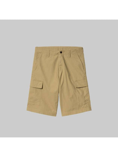 Regular Cargo Shorts Agate Beige - CARHARTT WIP - BALAAN 1