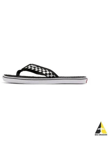 La Costa Slide On Checkerboard Black White VN0A38CUAPK1 - VANS - BALAAN 1