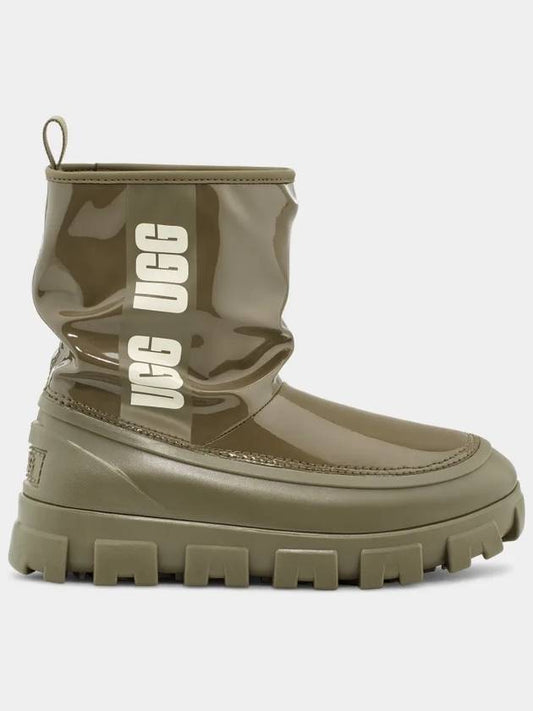 Women's Classic Brellah Mini Rain Boots Burnt Olive - UGG - BALAAN 2