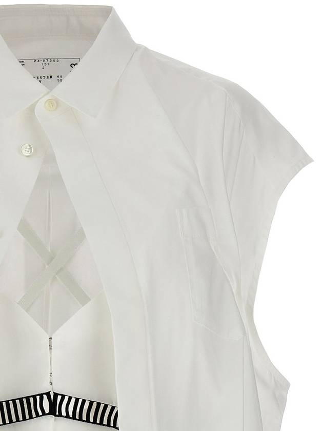 24 ss Cotton Poplin Shirt 2407253151 B0031058865 - SACAI - BALAAN 4