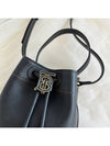 Mini Grainy Leather TB Bucket Bag Black - BURBERRY - BALAAN 3