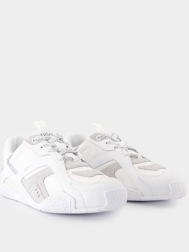 Sneakers - Versace - Leather - White - VERSACE - BALAAN 2