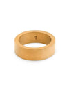 Logo Medium Ring Gold - MAISON MARGIELA - BALAAN 4