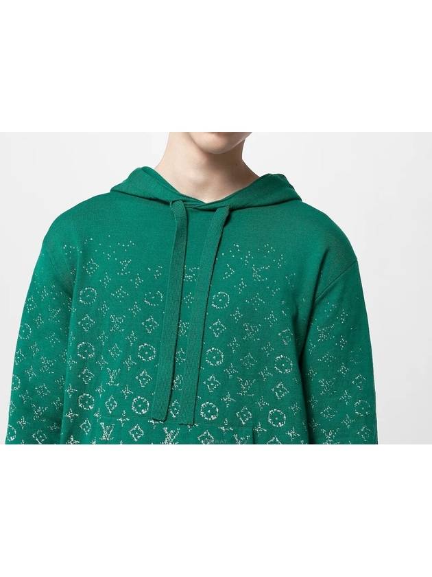 Monogram Gradient Cotton Hoodie Vert - LOUIS VUITTON - BALAAN 3