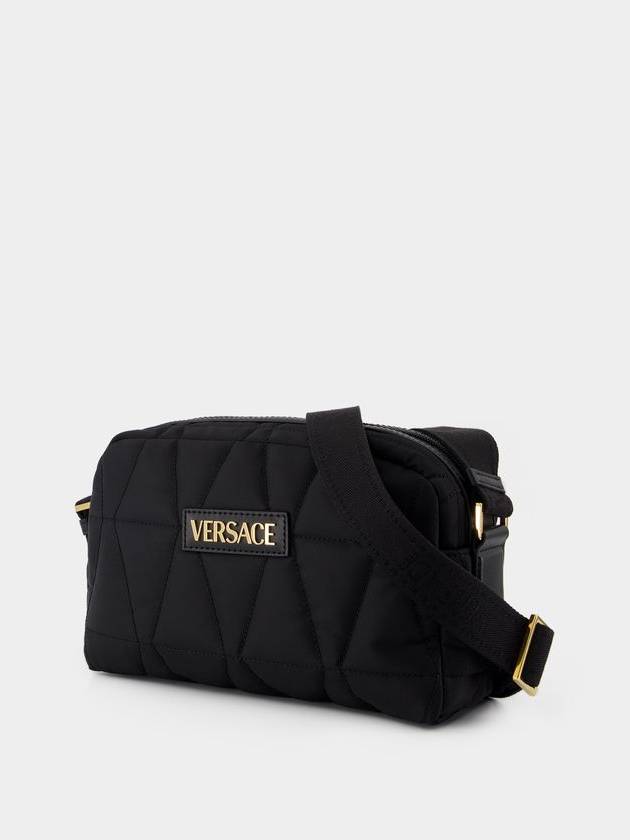 Shoulder Bag - Versace - Nylon - Black - VERSACE - BALAAN 2