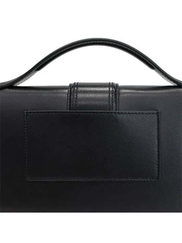 Le Grand Bambino Leather Tote Bag Black - JACQUEMUS - BALAAN 10