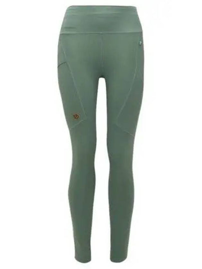 Women's Abisko Tights Patina Green - FJALL RAVEN - BALAAN 2