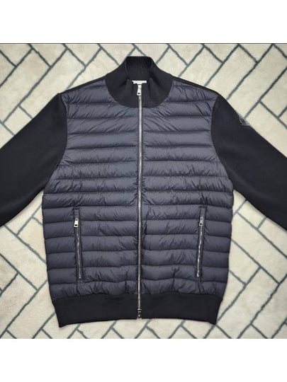 Padded Cotton Zip-up Jacket Black - MONCLER - BALAAN 2