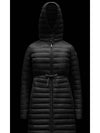 Barbel Quilting Hooded Down Long Padding Jacket Black - MONCLER - BALAAN 6