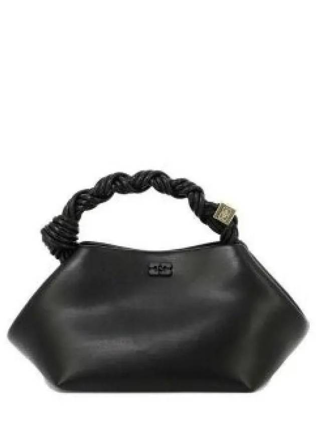 Logo Small Bou Tote Bag Black - GANNI - BALAAN 2