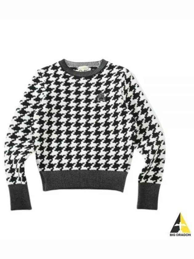 Ever Dogtooth Shorty Sweater MLW 3C AB04 Women s - MARK & LONA - BALAAN 1