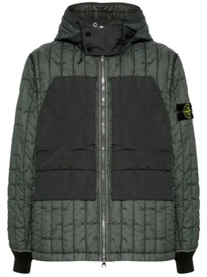 Stella Primaloft Quilted Nylon Zip-up Jacket Dark Green - STONE ISLAND - BALAAN 2