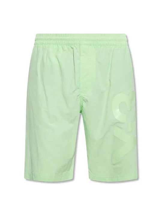 Classic Logo Swim Shorts Glow Green - Y-3 - BALAAN 1