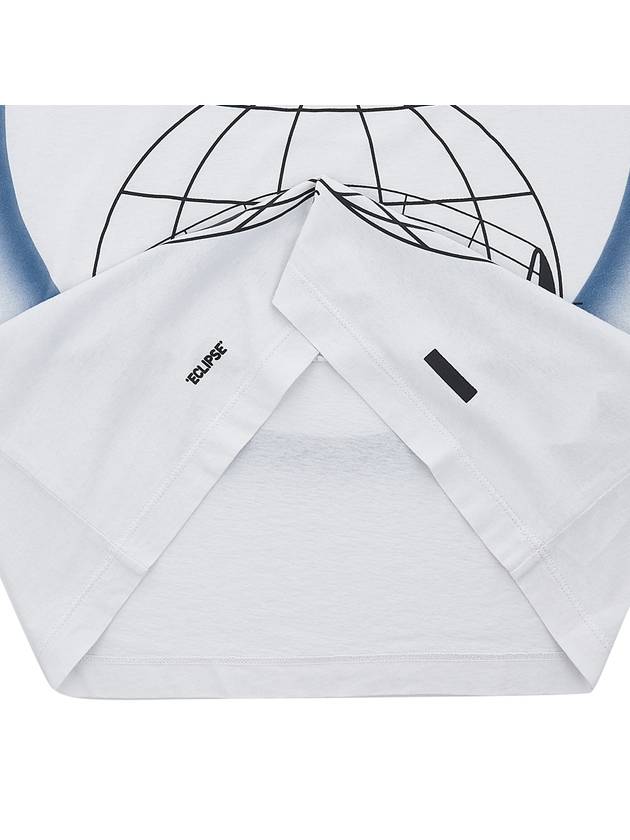 Eclipse Two Short Sleeve T-Shirt White - STONE ISLAND - BALAAN 10