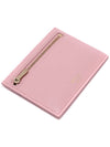 Zippered Grained Leather Card Wallet Light Pink - MULBERRY - BALAAN 6