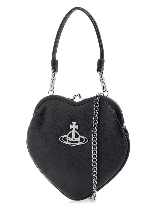 Belle Heart Frame Cross Bag Black - VIVIENNE WESTWOOD - BALAAN 3