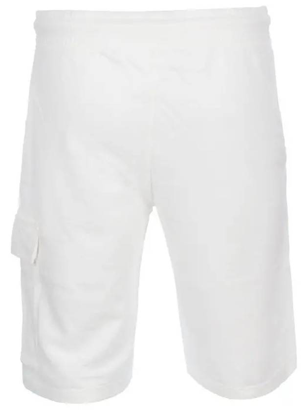 Training Cargo Shorts White 14CMSB021A - CP COMPANY - BALAAN 2