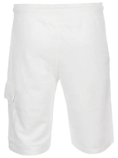 Training Cargo Shorts White 14CMSB021A - CP COMPANY - BALAAN 2