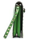 Rockstud Flap ClutchJW2B0399NBD Green - VALENTINO - BALAAN 3