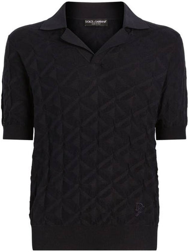 Dolce & Gabbana Knitted Polo Shirt Clothing - DOLCE&GABBANA - BALAAN 1