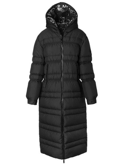 Women's Tumen Down Long Padding Black - MONCLER - BALAAN 2