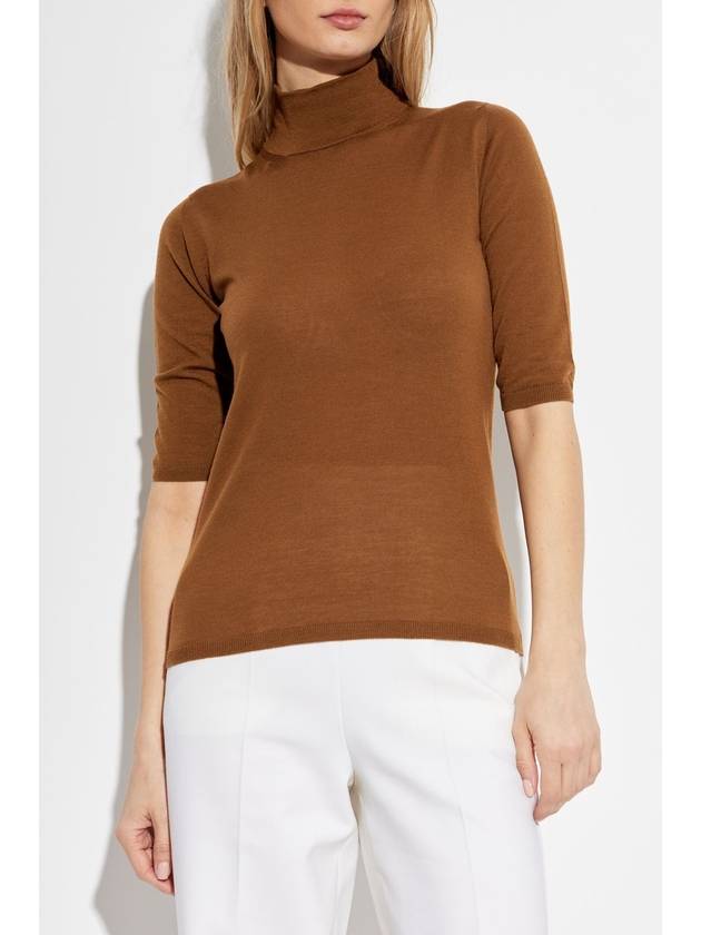 Max Mara Turtleneck Cięcina, Women's, Brown - MAX MARA - BALAAN 3