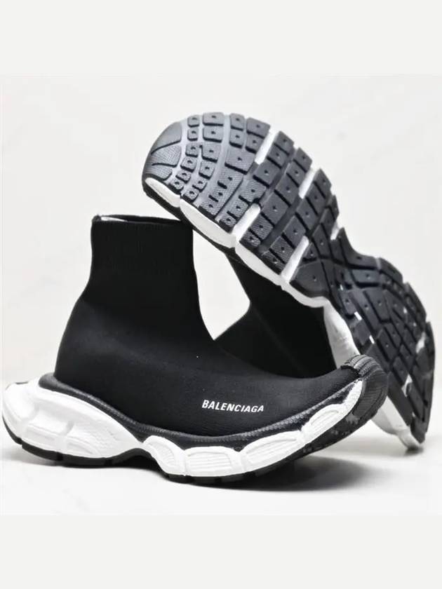 3XL Sock Recycled Knit Low Top Sneakers Black - BALENCIAGA - BALAAN 5