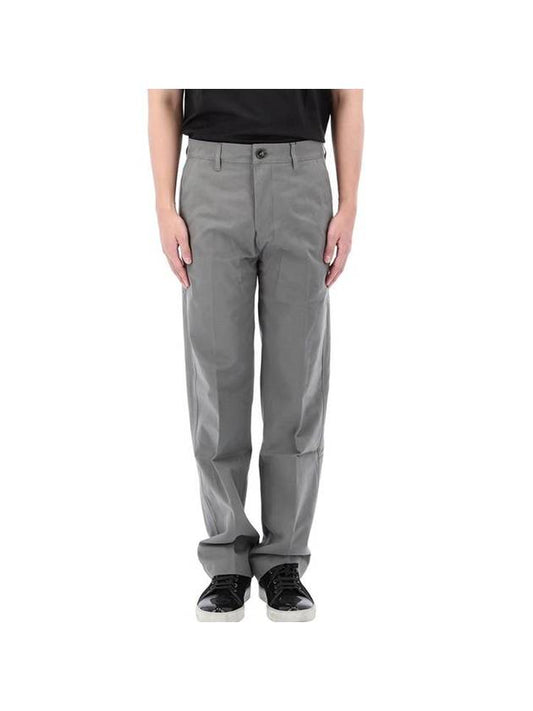 Chino Straight Pants Grey - AMI - BALAAN 1