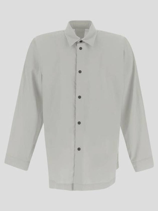 Homme Plissé Long Sleeve Shirt HP46FJ347 01 - ISSEY MIYAKE - BALAAN 1