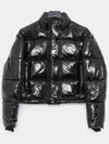 Vinyl Padding Jacket Black - COURREGES - BALAAN 4