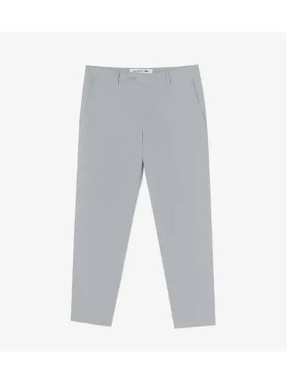 Men s Chuyeonsa Chino Pants Melange Gray - LACOSTE - BALAAN 1