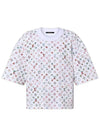 Vintage Flower Monogram Jersey Top 1AAMFR - LOUIS VUITTON - BALAAN 2