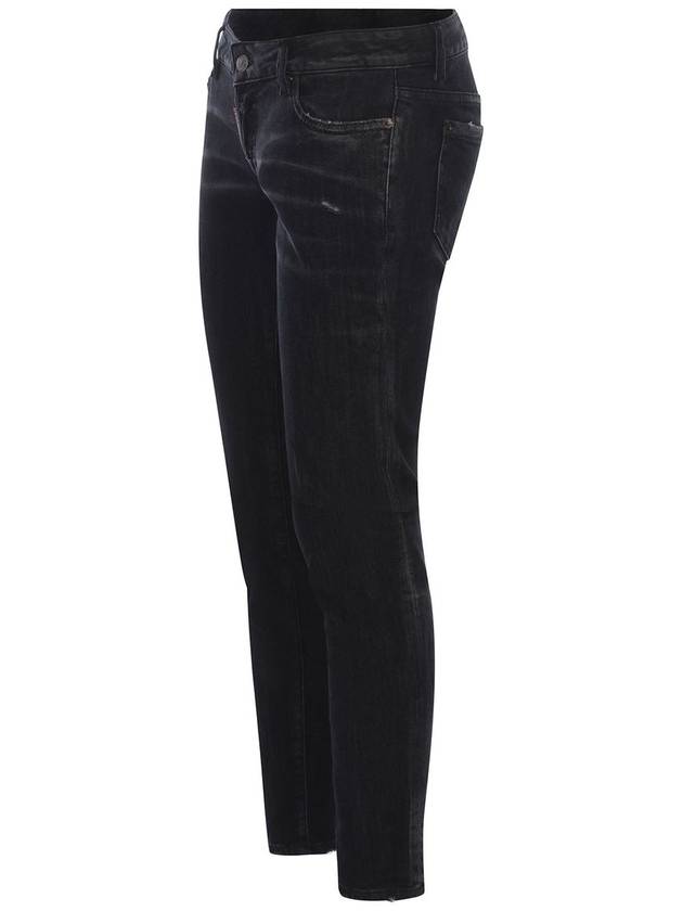 Clean Wash Jennifer Jeans Black - DSQUARED2 - BALAAN 4