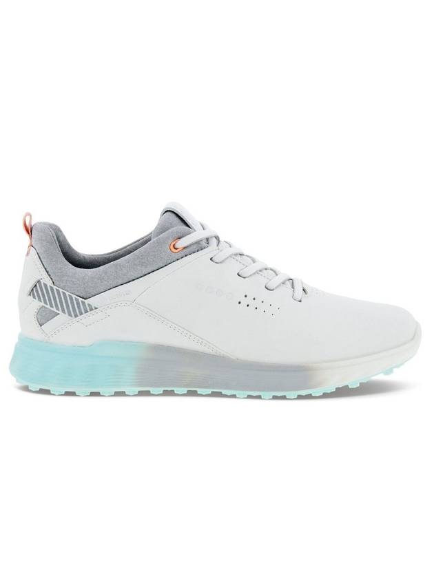 Women'ss 3 Spikeless Golf Shoes White Gray - ECCO - BALAAN 1