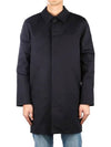 Ville Cotton Gavardin Single Coat Navy - A.P.C. - BALAAN 2