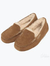 Ansley Fur Moccasin Slipper Chestnut - UGG - BALAAN 2