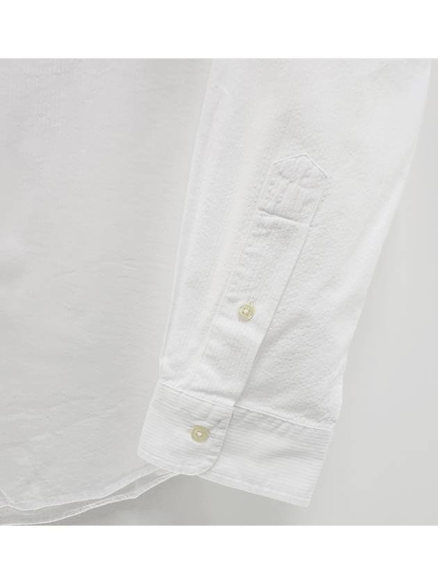 Embroidered Logo Sports Cotton Long Sleeve Shirt White - POLO RALPH LAUREN - BALAAN 9