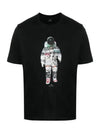 ASTRONAUT Print Cotton T-Shirt M2R011RMP444579 B0710992593 - PAUL SMITH - BALAAN 2