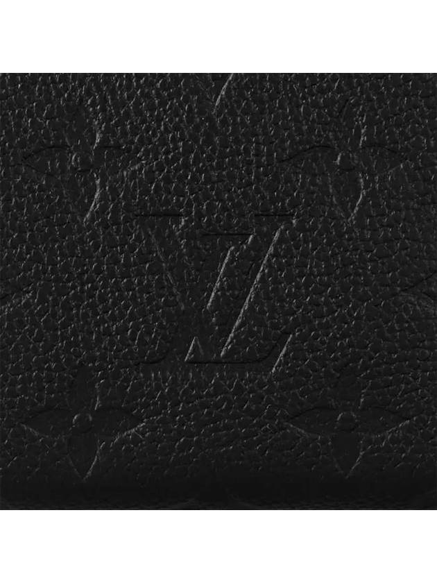 Lisa Monogram Leather Half Wallet Black - LOUIS VUITTON - BALAAN 7