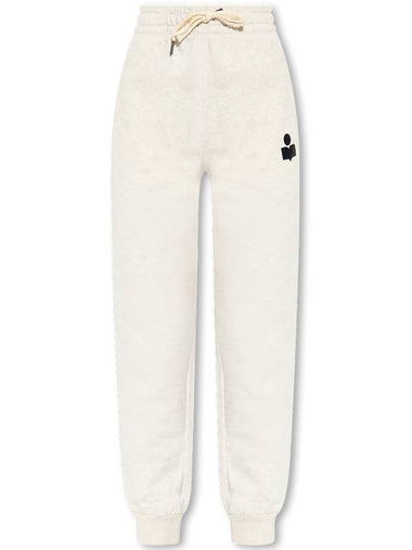 Marant Etoile ‘Malona’ Sweatpants, Women's, Cream - ISABEL MARANT - BALAAN 1