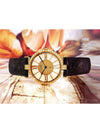 Bentham Gold Roman Dial Women s Diamond Leather Watch - CARTIER - BALAAN 4